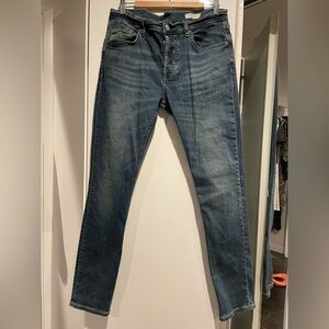 All Saints Indigo Straight Jeans